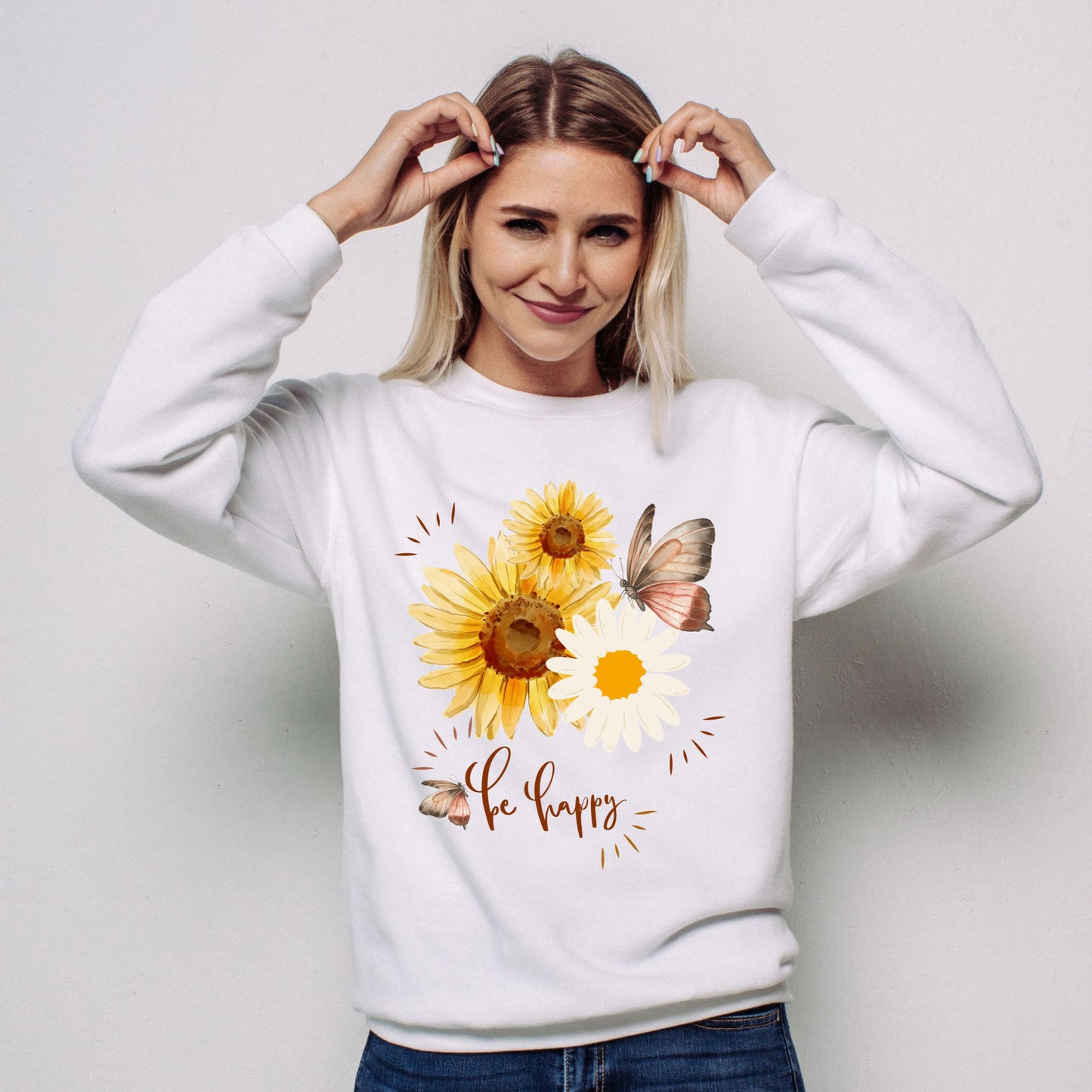 CozyBlend 100% Cotton Sweatshirt - Soft and Warm Everyday Wear