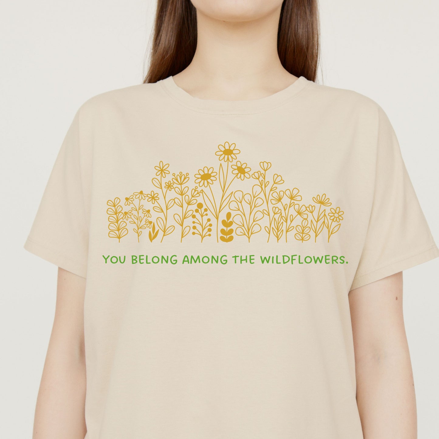 Nature-Inspired Positive Quote Unisex Tee