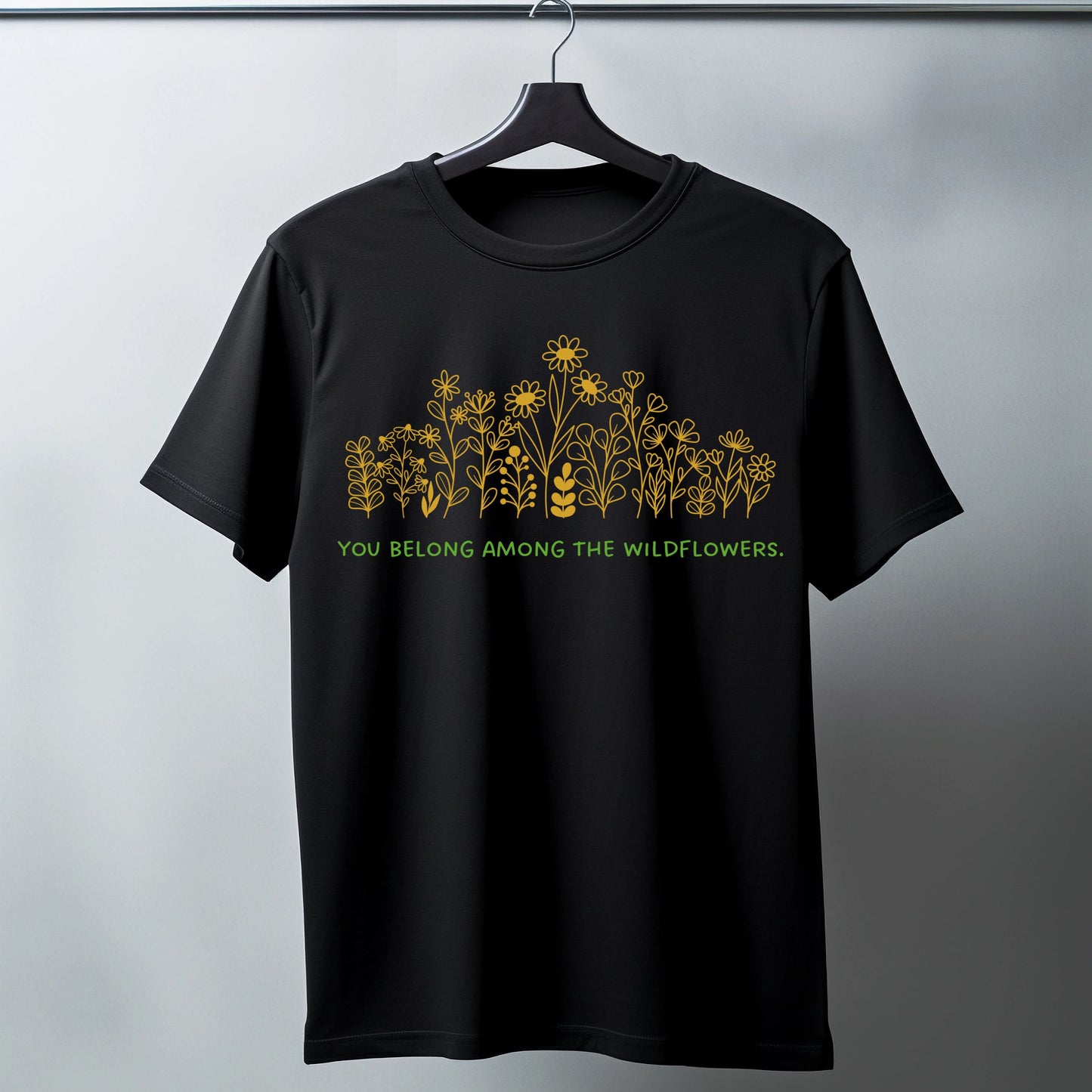 Nature-Inspired Positive Quote Unisex Tee