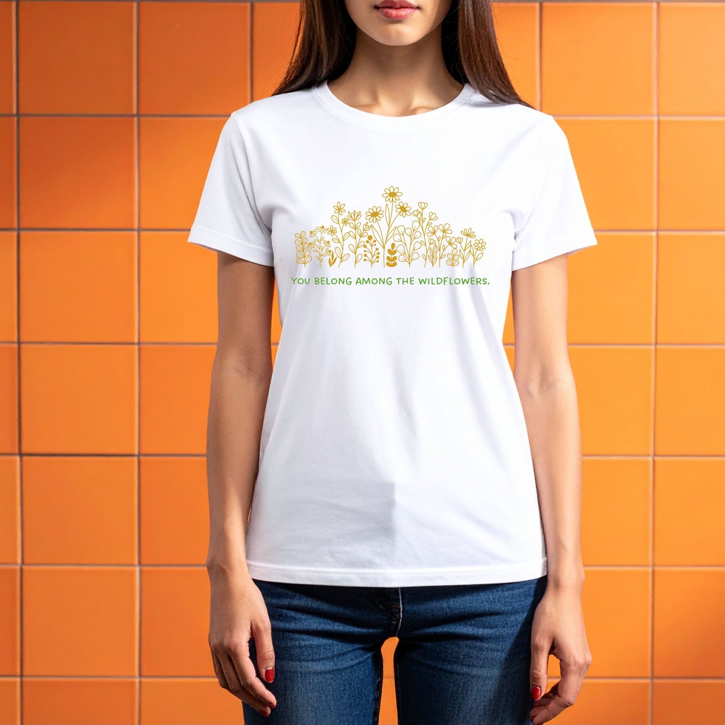 Nature-Inspired Positive Quote Unisex Tee