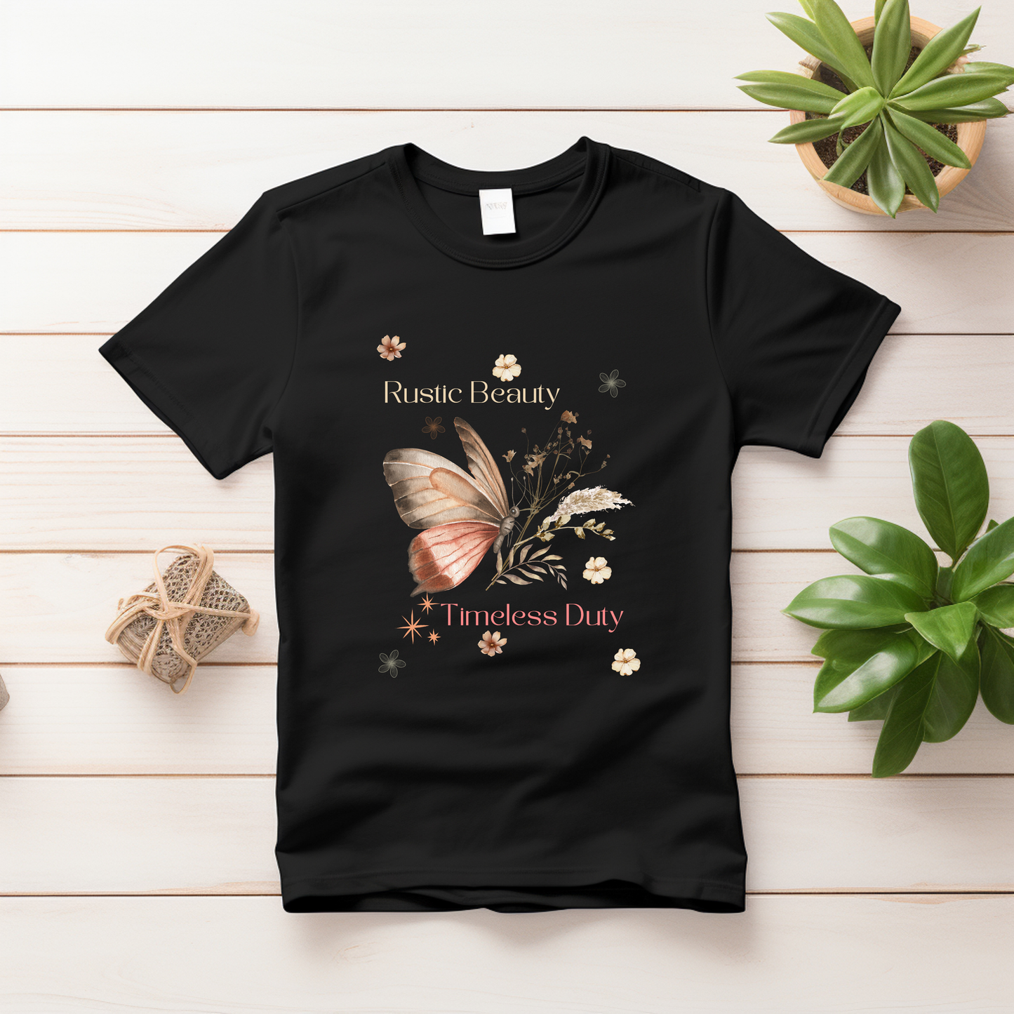 “Rustic Beauty” Unisex Graphic T-Shirt | Soft Cotton Classic Tee
