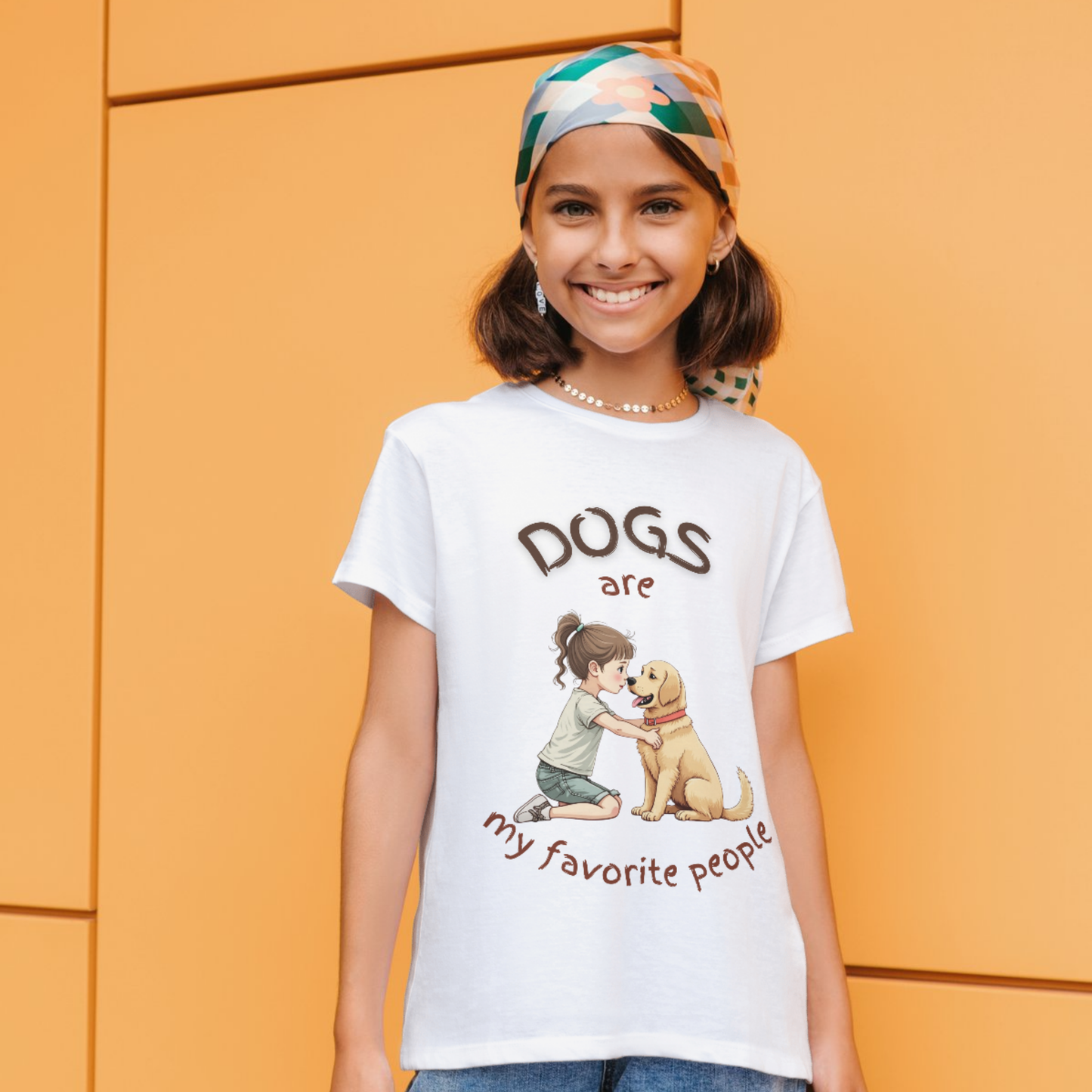 Dogs Are My Favorite People Unisex Graphic T-Shirt | Soft Cotton Graphic Tee