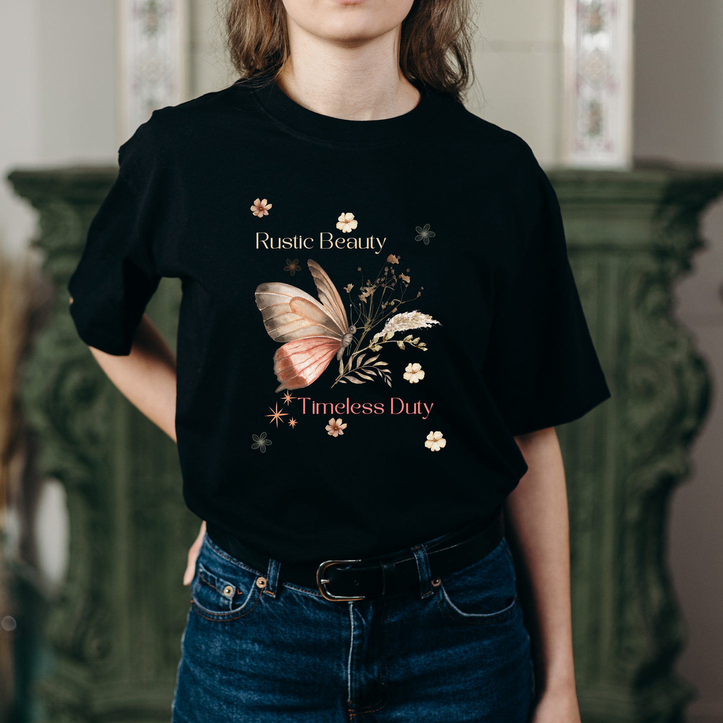 “Rustic Beauty” Unisex Graphic T-Shirt | Soft Cotton Classic Tee
