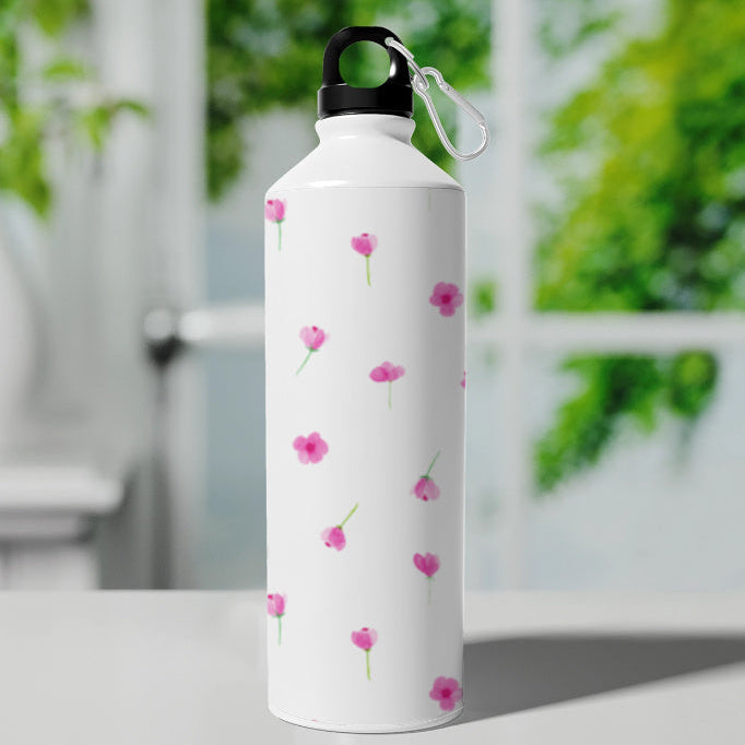 Floral HydraMate Sipper Bottle