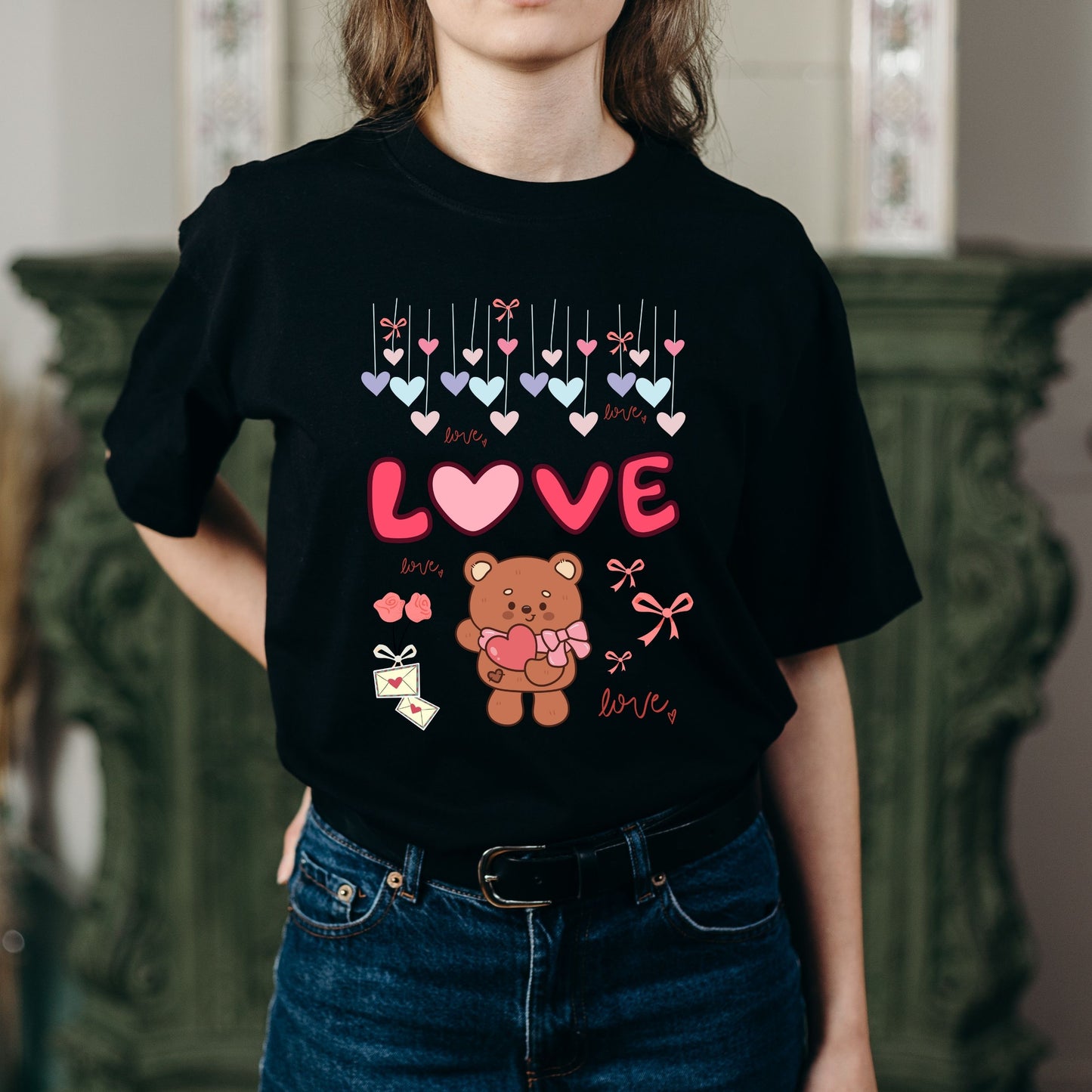 Love Teddy T-Shirt β Unisex Soft Cotton Classic Tee