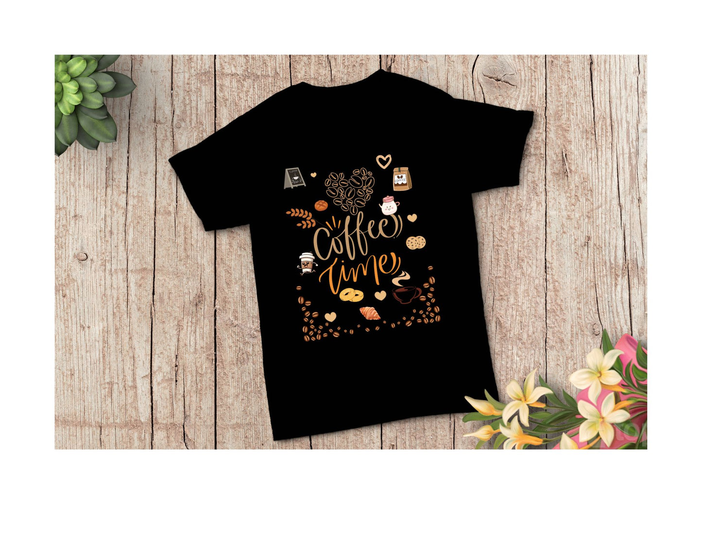 Coffee Time Oversized T-Shirt – Unisex Classic Tee for Coffee Lovers