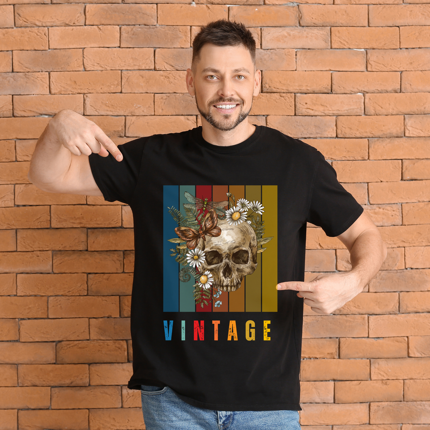 Unisex “Vintage” T-Shirt | Soft Cotton Classic Tee with Rustic style