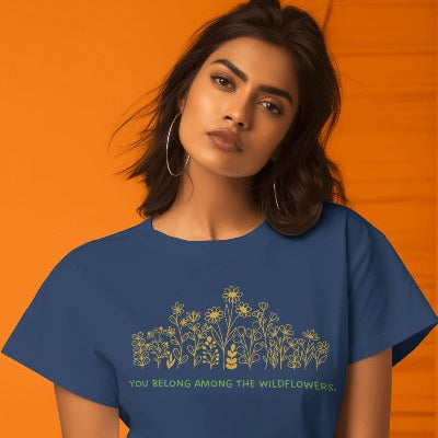 Nature-Inspired Positive Quote Unisex Tee