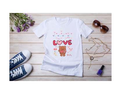 Love Teddy T-Shirt – Unisex Soft Cotton Classic Tee