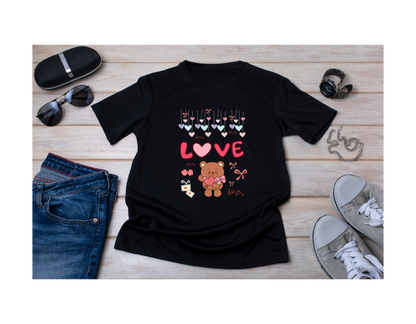 Love Teddy T-Shirt – Unisex Soft Cotton Classic Tee