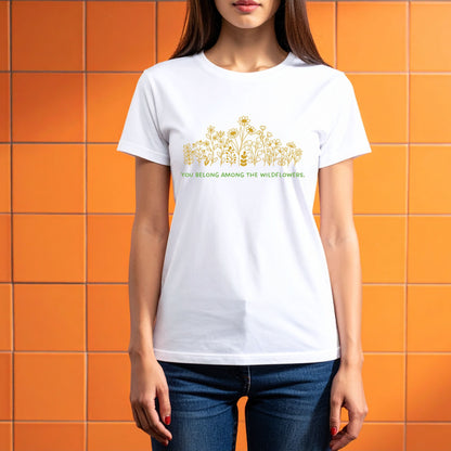 Nature-Inspired Positive Quote Unisex Tee