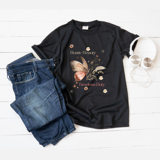 “Rustic Beauty” Unisex Graphic T-Shirt | Soft Cotton Classic Tee