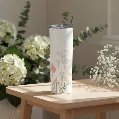 Floral Tumbler Bottle