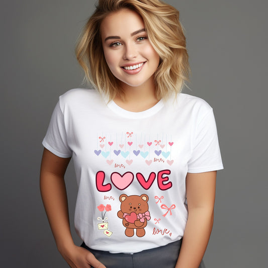Love Teddy T-Shirt – Unisex Soft Cotton Classic Tee