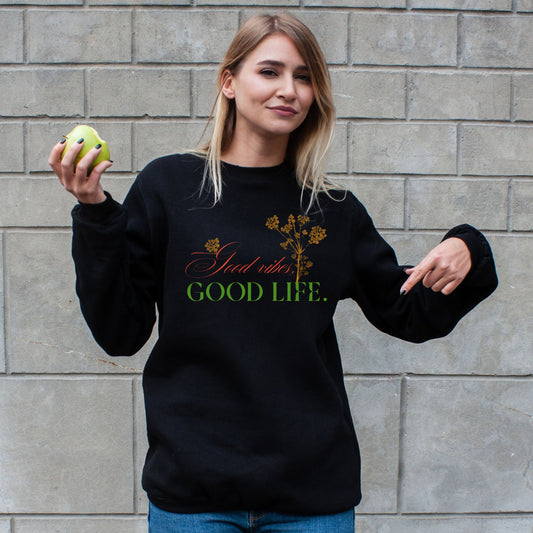 CozyBlend 100% Cotton Sweatshirt - Soft and Warm Everyday Wear